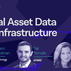 The Block Presents: Digital Asset Data and Infrastructure