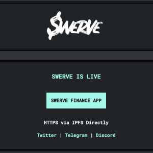 Curve fork Swerve crosses $380M in total value locked within 12 hours of launch
