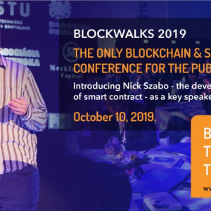 BLOCKWALKS 2019 European Conference: How Blockchain will Improve Government Administrations, and the Lives of its Citizens
