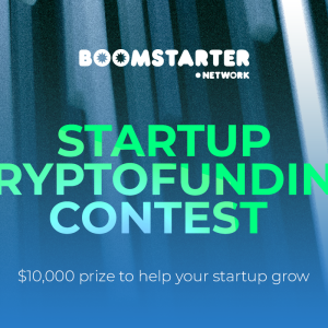 Boomstarter Launches Global Startup Contest With $10,000 Award on Its Blockchain Platform