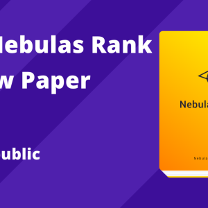“The Nebulas Rank Yellow Paper” is now public, providing the blockchain world with a more complete value measurement system