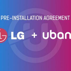 Ubank (with Ubcoin as its integral part) Signs Pre-Installation Deal With LG