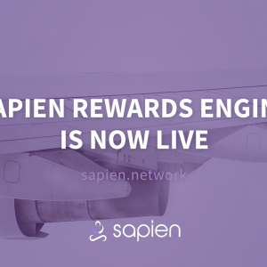SAPIEN REWARDS ENGINE IS NOW LIVE
