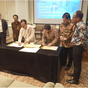 Largest Healthcare Blockchain Project signed between BP Batam, Indonesia and dClinic: USD 140mil