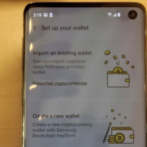 Rumors Samsung S10 to Include a Crypto Wallet
