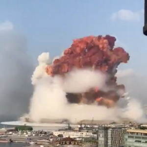 Huge Explosion Rocks Beirut
